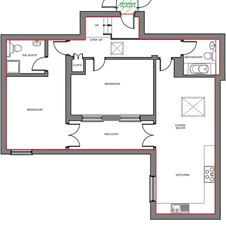 Cosy Flat Of 2 Bed And 2 Toilet Apartment London Exterior photo